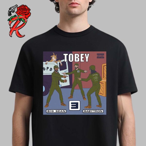 Eminem New Single Tobey With Big Sean And BabyTron Cover Art Spiderman Meme Style Unisex T-Shirt