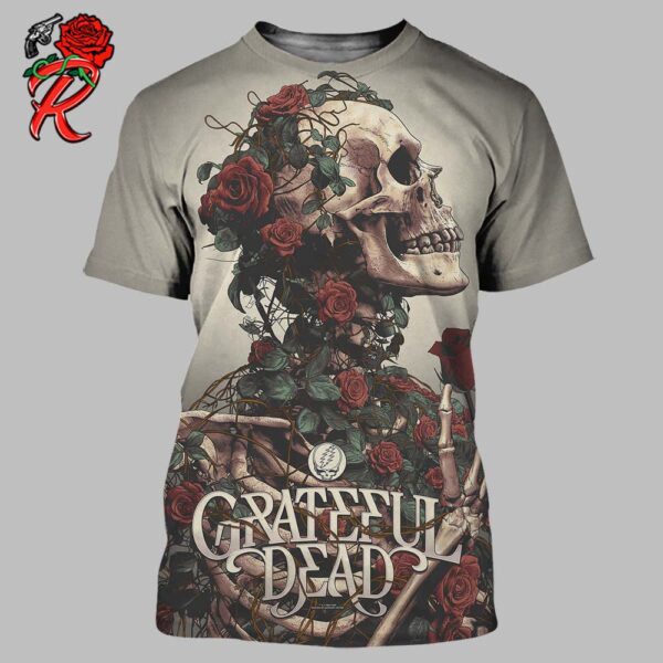 Grateful Dead Poster by Anthony Petrie June 24 2024 All Over Print Shirt