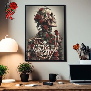 Grateful Dead Poster by Anthony Petrie June 24 2024 Home Decor Poster Canvas