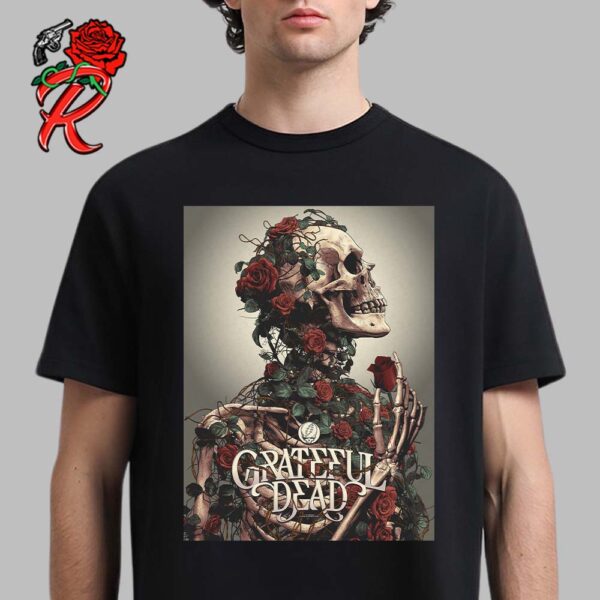 Grateful Dead Poster by Anthony Petrie June 24 2024 Unisex T-Shirt