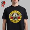 Guns N Roses Appetite For Destruction Cross Logo With Album Cover Artwork Two Sides Unisex T-Shirt