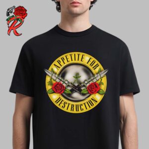 Guns N Roses Appetite For Destruction Knives Logo Unisex T-Shirt