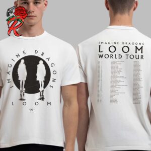 Imagine Dragons Loom World Tour 2024 North American Tour Dates Two Sides Unisex T-Shirt