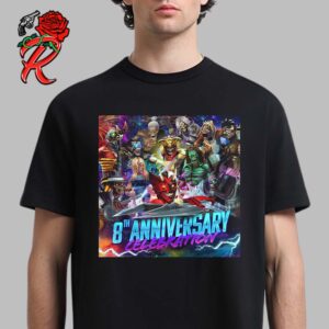 Iron Maiden Legacy Of The Beast 8th Anniversary Celebration Unisex T-Shirt