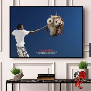 Kendrick Lamar Not Like Us Music Video Disclaimer No Ovhoes Were Harmed During The Making Of This Video Home Decor Poster Canvas