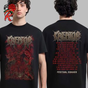 Kreator Festival Summer Europe 2024 Two Sides Unisex T-Shirt