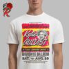 Official Poster For Paolo Nutini Show In Luxembourg LX Starring Florence Besch At Den Atelier On Mettwoch 24 Juli 2024 Classic T-Shirt