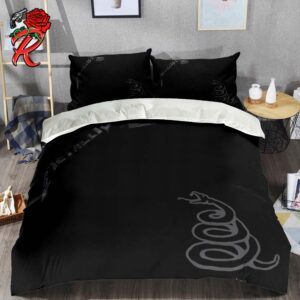 Metallica Black Album Cover Bedding Set