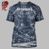 Metallica Poster Celebration The 40th Anniversary Of Ride The Lightning Album Creeping Death Limited Edition All Over Print Shirt