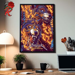 Metallica M72 Warsaw Poland Night 1 Merch Poster For The Shows At PGE Narodowy Stadium On July 5 2024 M72 World Tour Home Decor Poster Canvas