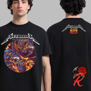 Metallica M72 Warsaw Poland Night 2 Of No Repeat Weekend Official Merch At PGE Narodowy On July 7 2024 M72 World Tour Two Sides Unisex T-Shirt