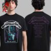 Metallica Celebrating 40 Years Of Ride The Lightning Sparky 24 Two Sides Unisex T-Shirt