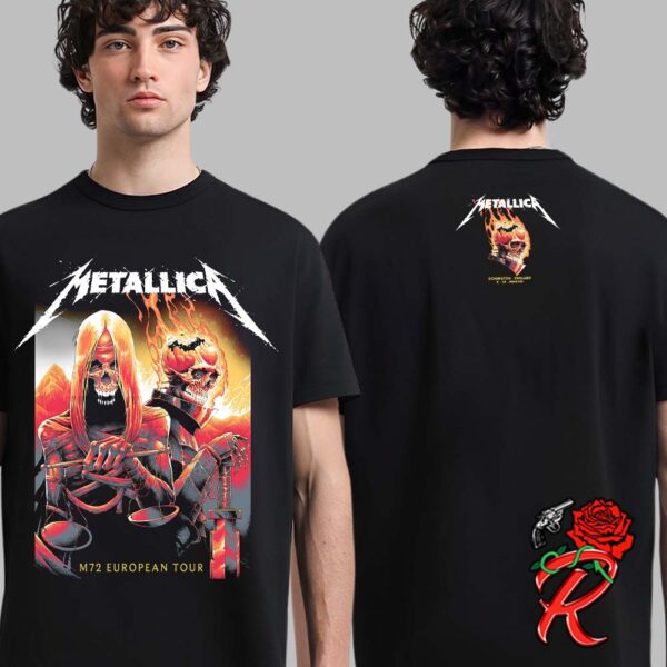 Metallica The Second Night Of The M72 World Tour No Repeat Weekend At Download Fest 20th Anniversary Donington England On June 10 2023 Two Sides Unisex T-Shirt