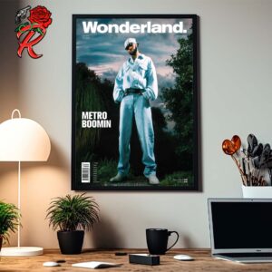 Metro Boomin On The Cover Of Wonderland Magazine Issue 78 SS24 Home Decor Poster Canvas