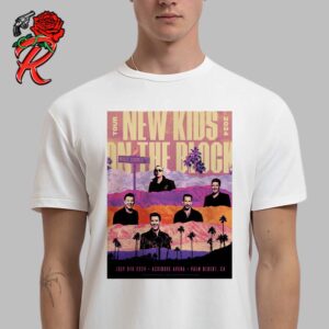 New Kids On The Block Magic Summer 2024 Palm Desert Event Poster In CA At Acrisure Arena On July 6 2024 Classic T-Shirt