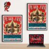 Blink 182 City Merch Poster For The Show At Sofi Stadium In Inglewood CA With The Rams Artwork On July 6 2024 Home Decor Poster Canvas