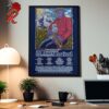 Portland Waterfront Blues Festival 2024 Poster White Version For The Event From July 4 to 7 2024 Wall Decor Poster Canvas