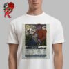 Queens Of The Stone Age Gig Poster For Roma Summer Fest In Rome Italy On 4 July 2024 Angel With Guitar Artwork Unisex T-Shirt