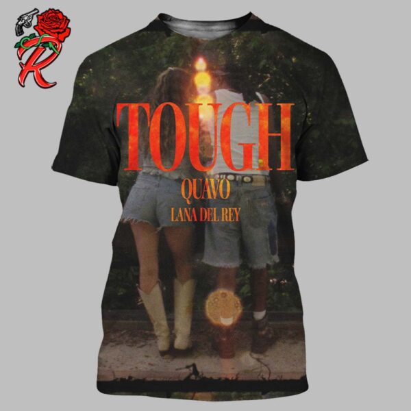 Quavo And Lana Del Rey New Collaboration Tough Single Cover All Over Print Shirt