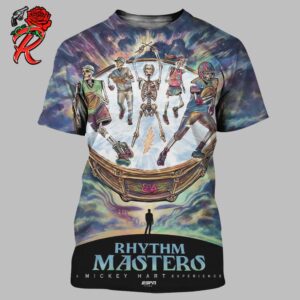 Rhythm Masters A Mickey Hart Experience Grateful Dead Movie Poster On ESPN On August 14 All Over Print Shirt