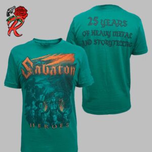 Sabaton Heroes Album Special Edition 25 Years Of Heavy Metal And Storytelling Unisex T-Shirt