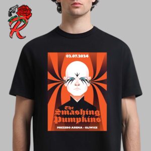 The Smashing Pumpkins Concert Poster For Show In Gliwice At Prezero Arena On July 2 2024 Classic T-Shirt