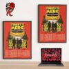 Creed Limited Edition Poster For Simpsonville SC At CCNB Amphitheatre At Heritage Park On July 23 2024 Wall Decor Poster Canvas