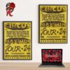 Travis Scott Circus Maximus Stadium Tour 2024 New Jersey At Metlife Stadium On October 9 2024 One Night Only In Utopia Home Decor Poster Canvas