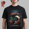 Metallica M72 Edmonton 2024 Alberta Canada Pop Up Shop Merch Poster At Commonwealth Stadium On August 23 And 25 2024 M72 North American Tour Unisex T-Shirt