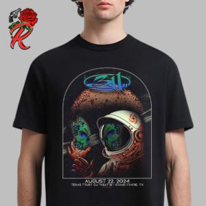 311 Band Show Poster For Texas Trust CU Theatre In Grand Prairie Texas On August 22 2024 Classic T-Shirt