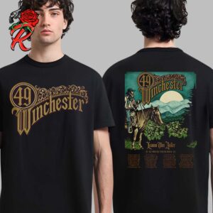 49 Winchester Leavin This Holler Summer Tour 2024 Tour Dates Two Sides Unisex T-Shirt