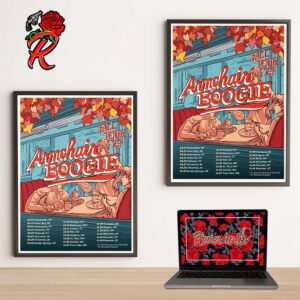 Armchair Boogie Fall Tour 2024 Tour Dates List Home Decor Poster Canvas