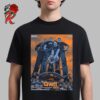 Iron Maiden The Future Past World Tour 2024 Poster Cyborg Samurai Eddie Two Sides Unisex T-Shirt