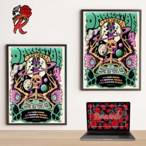 Dark Star Orchestra Cosmic New Year’s Run 4 Shows To Close Out 2024 And Ring In 2025 In Washington DC Philadelphia PA And Port Chester NY Home Decor Poster Canvas