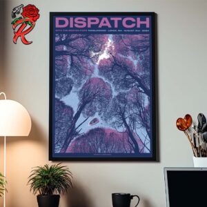 Dispatch With The Boston Pops Poster For Show At Tanglewood In Lenox MA On August 31st 2024 Home Decor Poster Canvas