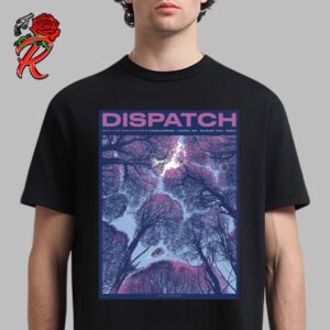 Dispatch With The Boston Pops Poster For Show At Tanglewood In Lenox MA On August 31st 2024 Unisex T-Shirt