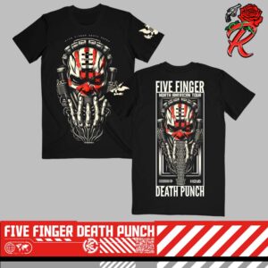 Five Finger Death Punch North American Tour Psychonaut 2024 Unisex T-Shirt