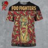 Foo Fighters Concert Poster For Seattle WA Last Stop On August 18th 2024 At T Mobile Park All Over Print Shirt