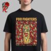 Foo Fighters Concert Poster For Seattle WA Last Stop On August 18th 2024 At T Mobile Park Unisex T-Shirt