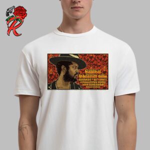 Gary Clark Jr Concert Poster For Hollywood Bowl 2024 In Los Angeles California On August 21 2024 Unisex T-Shirt