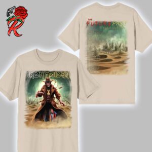 Iron Maiden The Future Past 2024 Tour Stranger Desert Stranger Eddie Making His Way Through Hell On Earth Two Sides Unisex T-Shirt