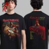 Iron Maiden The Future Past World Tour 2024 Poster Cyborg Samurai Eddie Two Sides Unisex T-Shirt