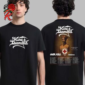 King Diamond Enter Saint Lucifer’s Hospital 1920 North America Tour 2024 Schedule Tour Dates List Two Sides Unisex T-Shirt