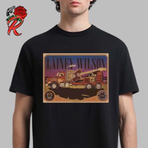 Lainey Wilson Country Cool Again Poster For Show In Alabama At Orion Amphitheatre On August 8 2024 Classic T-Shirt