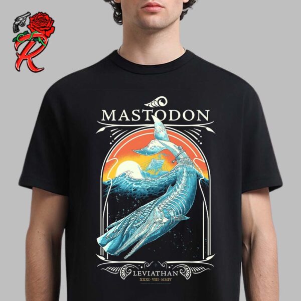 Mastodon Rocks x Metal Hammer Album Cover Leviathan Artwork Inspired By Luke Preece Unisex T-Shirt