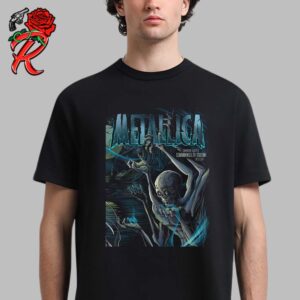 Metallica M72 Edmonton Alberta Night 2 Poster Tonight At Commonwealth Stadium Canada On August 25 2024 M72 North American Tour Unisex T-Shirt