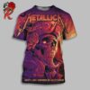 Metallica M72 Foxborough MA Full Show Combine Poster For The Show At Gillette Stadium On August 2 And 4 2024 M72 North America All Over Print Shirt