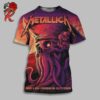 Metallica M72 Foxborough MA Full Show Combine Poster For The Show At Gillette Stadium On August 2 And 4 2024 M72 North America All Over Print Shirt