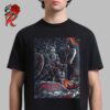 Metallica M72 Minneapolis MN Night 1 Merch Tee For The Show At US Bank Stadium On August 16 2024 The Death Viking Artwork M72 North American Tour Two Sides Unisex T-Shirt