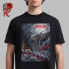 Metallica M72 Minneapolis MN Night 1 Merch Tee For The Show At US Bank Stadium On August 16 2024 The Death Viking Artwork M72 North American Tour Two Sides Unisex T-Shirt